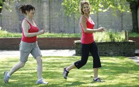 Walking to lose weight